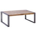 Tavolo basso rettangolare in legno e metallo KosyForm