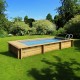 Piscine Urbaine Procopi XL en Bois 650 x 350