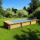 Piscine Urbaine Procopi en Bois 600 x 250 x H 133 Couverture Automatique