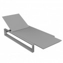 Transat Chaise Longue Frame Vondom Gris Acier Mat