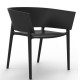 Set von 4 Stühlen Vondom Design Africa black