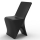 Lot de 2 Chaises Vondom Design Sloo Noir