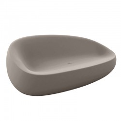 Sofá cama de pedra Vondom taupe