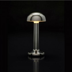 Luz de mesa Imagilights Led Wireless Collection Moments Lava Grey Dome