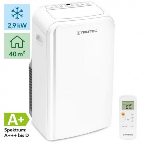 Climatiseur Trotec monobloc PAC 3000 X A+ jusqu'à 125 m3