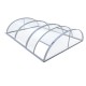 Abri de Piscine en Aluminium anthracite et Polycarbonate 380 x 854 x 132