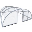 Abri de Piscine en Aluminium et Polycarbonate 428 x 854 x 151