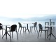 Lot de 4 chaises Vondom Brooklyn pickle