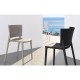 Lot de 4 chaises Vondom Africa noir