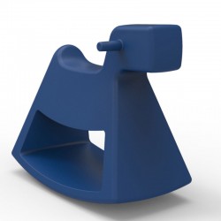 Schommelstoel Rosinante Vondom Klein blauw model