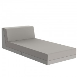 Tuinmeubelen Vondon lounge Pixel module bank Vondom stof Silvertex ecru