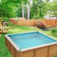 Piscine Bois pour enfant Pistoche 2 x 2m