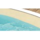 Piscine Ovale Ibiza Azuro 800x416 H150 avec Filtre à Sable