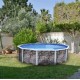 Above ground pool TOI Grey stone round 350xH120 with complete kit