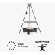 Brazier and Tripod Haiti Cook King 60cm with Stainless Steel Grill