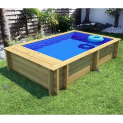 Pool'N Houten Kist Zwembad 620x250xH133 BWT myPool