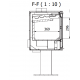 Ferlux Enya 80 Holzofen mit zentralem Fuß 9,6 kW