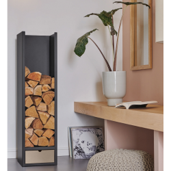 Edgar Log Organizer Black Sand Stone Dixneuf Design