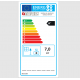 Fogão a lenha La Nordica Verona XXL Petra 7kW pedra natural