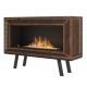 Infire Inecco Bioethanol Fireplace with Bracket 2 kW Black