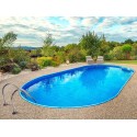 Azuro Ibiza Oval Pool 320x525H150