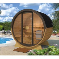 Outdoor sauna Pool 200 Thermowood 2 to 3 people VerySpass