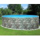 Piscine Ronde Azuro Stone Design 3,66x1.2m