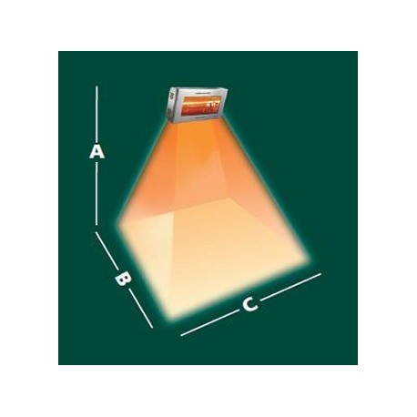 Varmatec 2000 Watt IRC Infrarotlampe