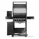 Napoleon Rogue® 425 Barbecue a gas a infrarossi e 4 fuochi incluso Laterale