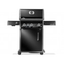 Barbecue gaz Napoleon Rogue® PRO 425 noir SIB SIZZLE ZONE™ et 4 brûleurs dont un Latéral