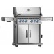 Napoleon Rogue® PRO-S 525 RSIB Edelstahl SIZZLE ZONE™ Gasgrill mit 6 Brennern und 1 Heck