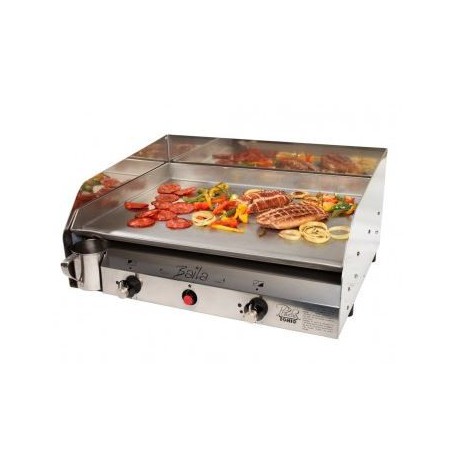 Gás chapa inoxidável Baila 5KW TONIO - SavorCook seleciona